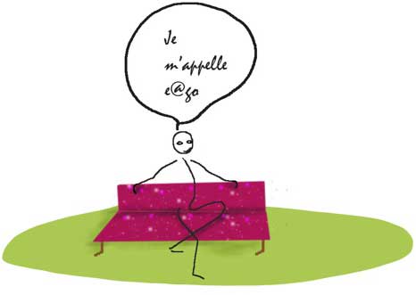 e@go, le personnage, se pr&eacute;sente