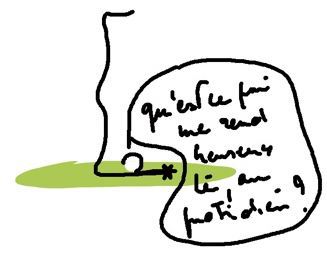 La bobine de fil du bonheur